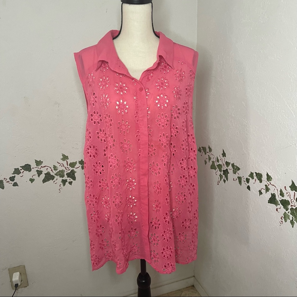 torrid eyelet lace top
